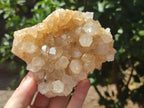 Natural Limonite Quartz Clusters x 6 From Solwezi, Zambia - Toprock Gemstones and Minerals 