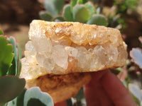 Natural Limonite Quartz Clusters x 6 From Solwezi, Zambia - Toprock Gemstones and Minerals 