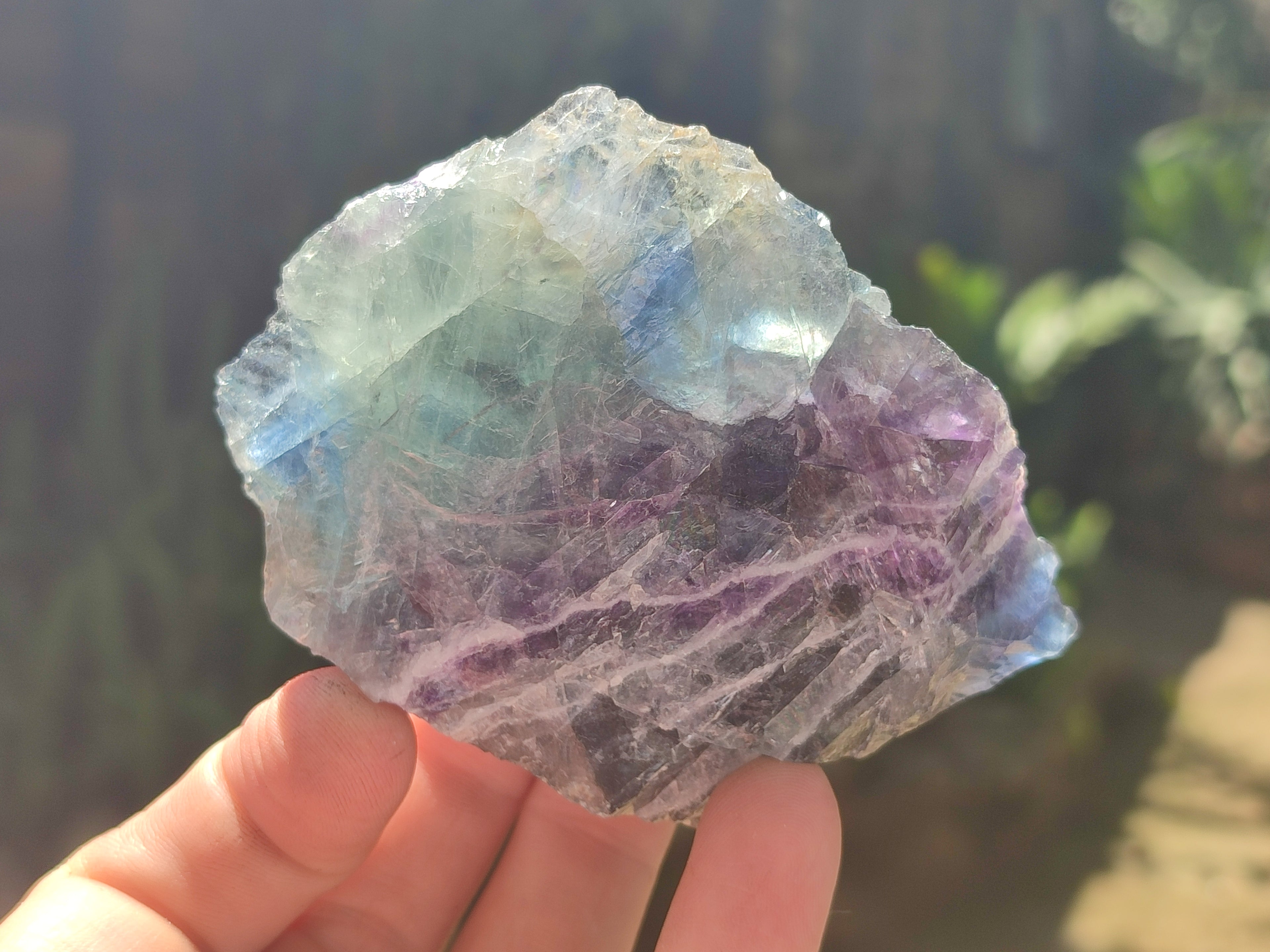 Natural Watermelon Fluorite Cobbed Specimens x 12 From Uis, Namibia - Toprock Gemstones and Minerals 