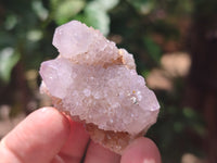 Natural Amethyst Spirit Quartz Clusters x 21 From Boekenhouthoek, South Africa