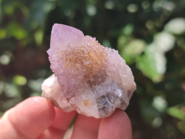 Natural Amethyst Spirit Quartz Clusters x 21 From Boekenhouthoek, South Africa