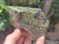 Polished Bastite Dragons Blood Stone Points x 3 From Tshipise, South Africa - Toprock Gemstones and Minerals 