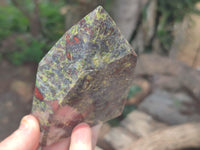 Polished Bastite Dragons Blood Stone Points x 3 From Tshipise, South Africa - Toprock Gemstones and Minerals 