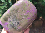 Polished Stichtite Standing Free Form x 1 From Barberton, South Africa - Toprock Gemstones and Minerals 
