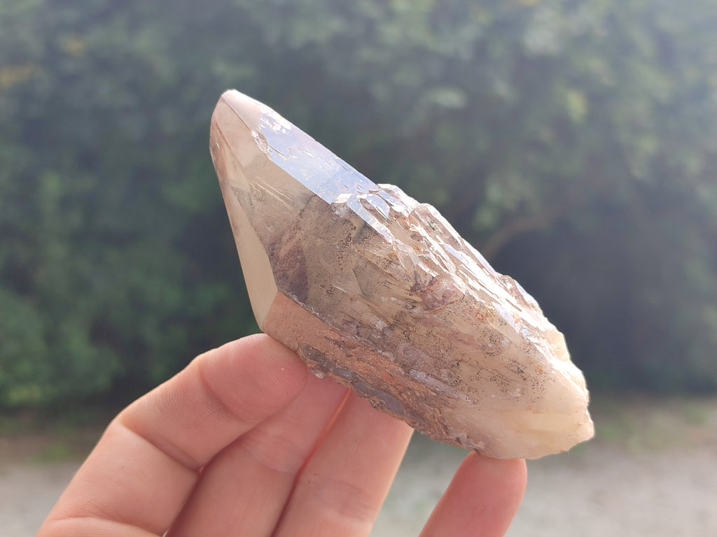 Polished Hematoid Quartz Crystals x 7 From Zimbabwe - Toprock Gemstones and Minerals 