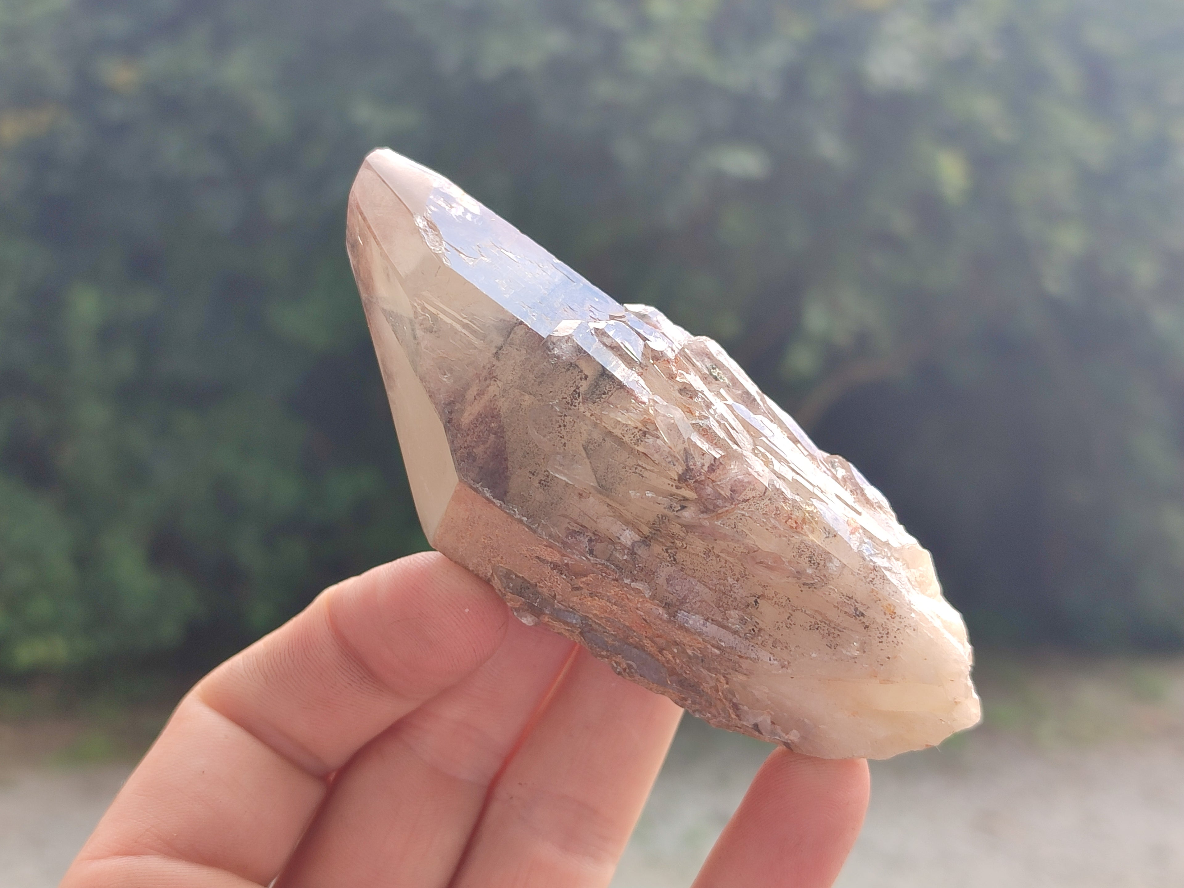 Polished Hematoid Quartz Crystals x 7 From Zimbabwe - Toprock Gemstones and Minerals 