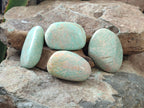 Polished Amazonite Free Forms x 24 From Madagascar - Toprock Gemstones and Minerals 