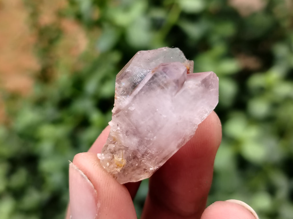 Natural Smokey Window Amethyst Crystals x 70 From Chiredzi, Zimbabwe - Toprock Gemstones and Minerals 