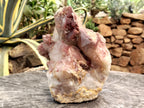 Natural Red Hematoid Quartz Cluster x 1 From Karoi, Zimbabwe - Toprock Gemstones and Minerals 