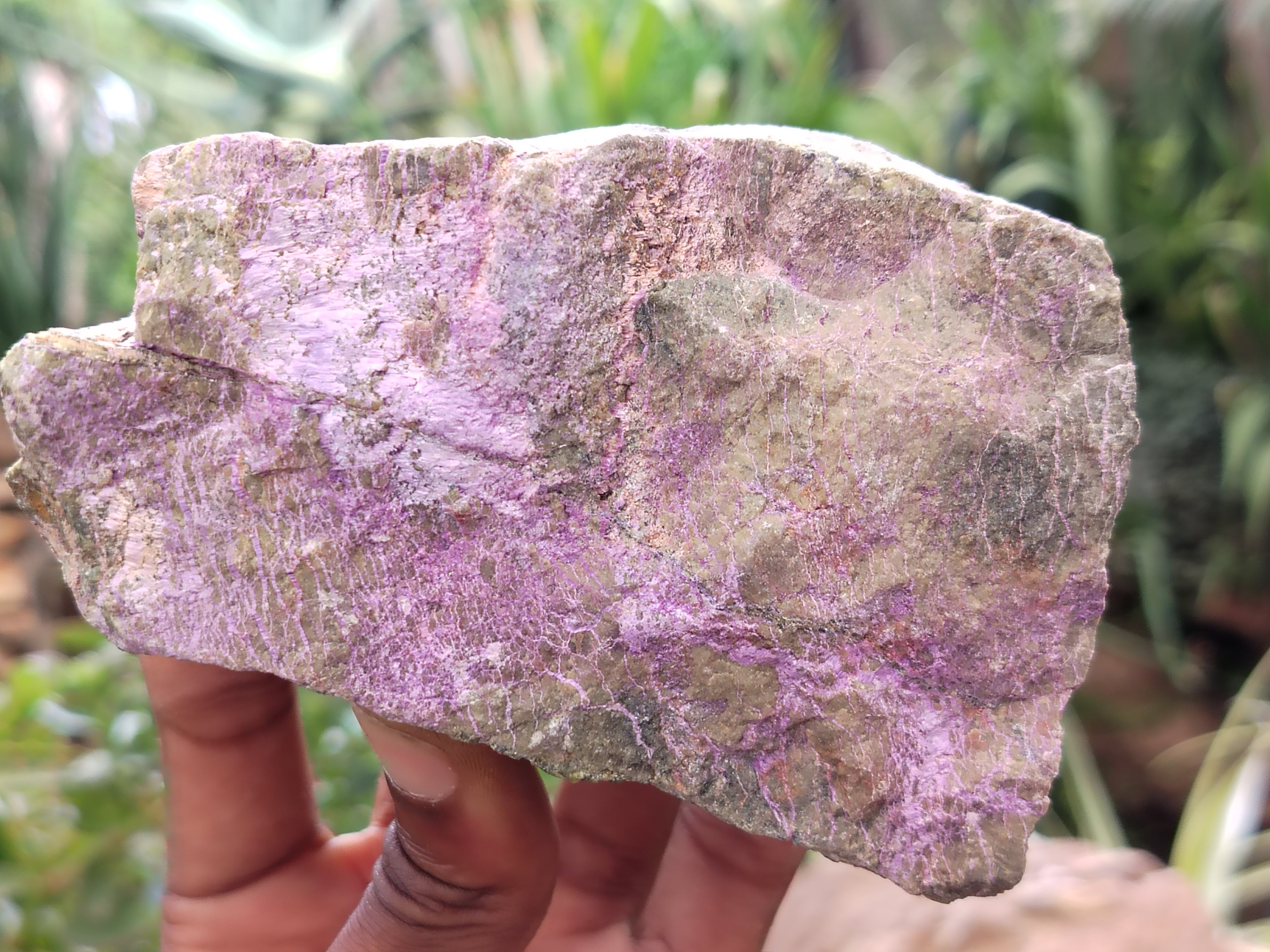 Natural Stichtite and Serpentine Cobbed Specimens x 6 From Barberton, South Africa - Toprock Gemstones and Minerals 