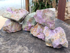 Natural Stichtite and Serpentine Cobbed Specimens x 6 From Barberton, South Africa - Toprock Gemstones and Minerals 