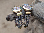 Polished Vintage La Fon Watch with Snakeskin Jasper Beads - Sold Per Item - From South Africa - Toprock Gemstones and Minerals 