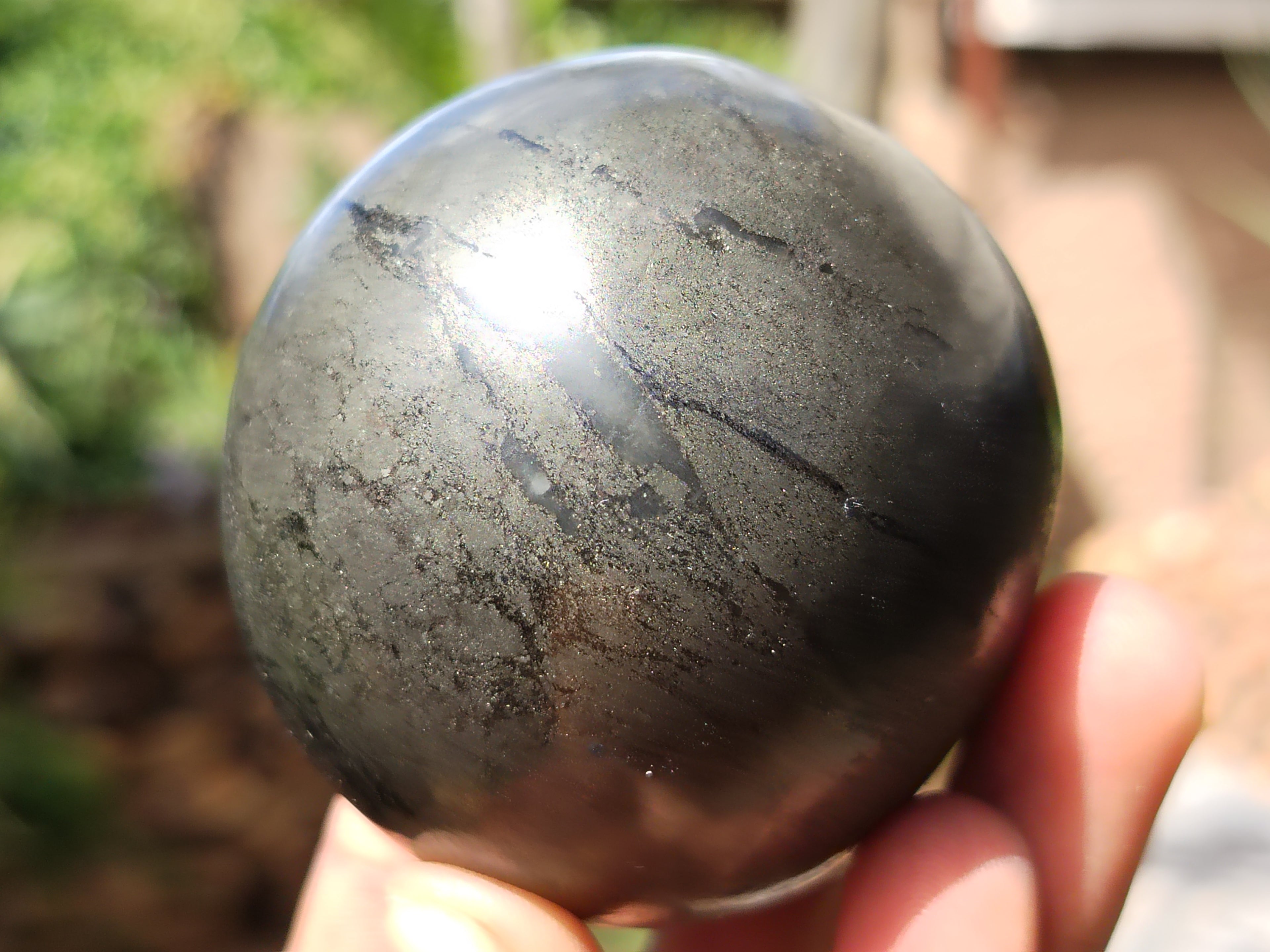 Polished Pharaoh Stone Sphere x 2 From Zimbabwe - Toprock Gemstones and Minerals 