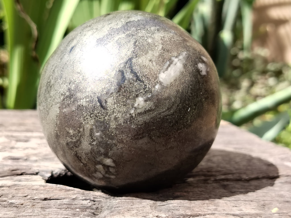 Polished Pharaoh Stone Sphere x 2 From Zimbabwe - Toprock Gemstones and Minerals 