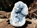 Natural Celestite Geode Specimen x 1 From Sakoany, Madagascar - Toprock Gemstones and Minerals 