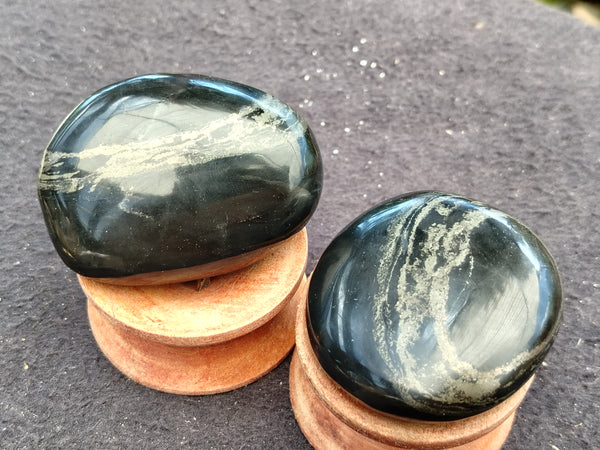 Polished Pharaoh Stone Galet / Palm Stones x 6 From Zimbabwe - Toprock Gemstones and Minerals 