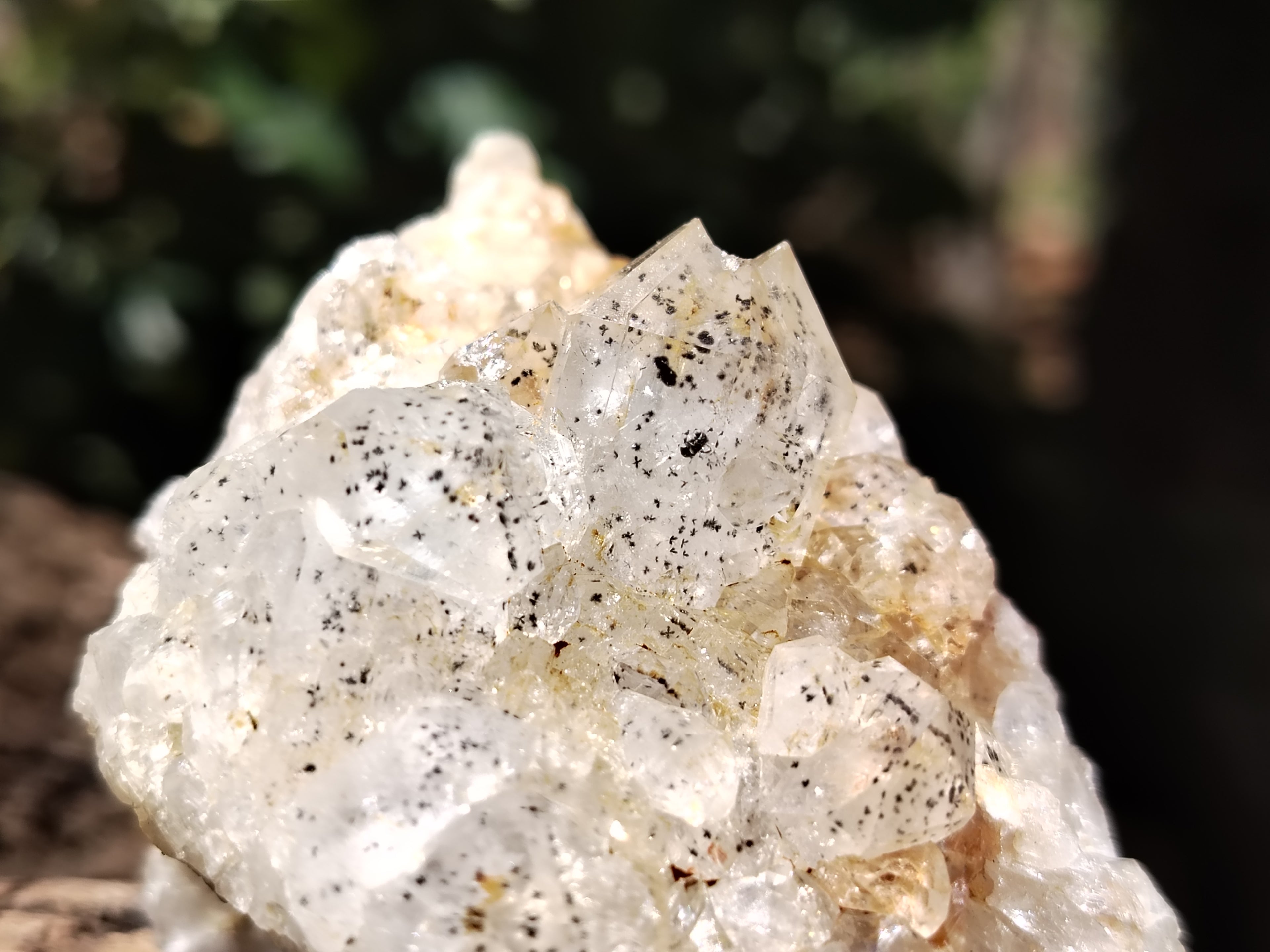Natural Limonite Quartz Clusters x 12 From Solwezi, Zambia - Toprock Gemstones and Minerals 