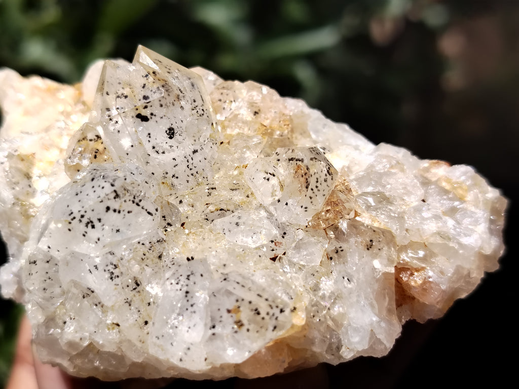Natural Limonite Quartz Clusters x 12 From Solwezi, Zambia - Toprock Gemstones and Minerals 