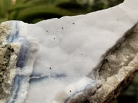 Natural Blue Lace Agate Geode Specimens x 3 From Malawi - Toprock Gemstones and Minerals 