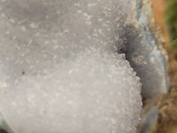 Natural Blue Lace Agate Geode Specimens x 3 From Malawi - Toprock Gemstones and Minerals 