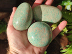 Polished Amazonite Free Forms x 12 From Madagascar - Toprock Gemstones and Minerals 