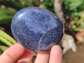 Polished Lazulite Palm Stones x 12 From Madagascar - Toprock Gemstones and Minerals 