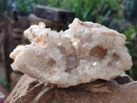 Natural Limonite Quartz Clusters x 3 From Solwezi, Zambia - Toprock Gemstones and Minerals 
