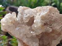 Natural Limonite Quartz Clusters x 3 From Solwezi, Zambia - Toprock Gemstones and Minerals 