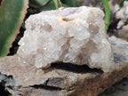 Natural Limonite Quartz Clusters x 3 From Solwezi, Zambia - Toprock Gemstones and Minerals 
