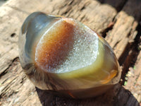 Polished Agate Standing Free Forms x 6 From Madagascar - Toprock Gemstones and Minerals 