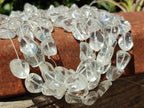 Polished Clear Rock Quartz Crystal Crafting String - Sold Per Item - From Madagascar - Toprock Gemstones and Minerals 