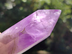 Polished Chevron Amethyst Points x 6 From Madagascar - Toprock Gemstones and Minerals 