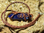 Hand Made Assorted Copper Wire Wrapped Stone Pendants x 6 From Southern Africa - Toprock Gemstones and Minerals 