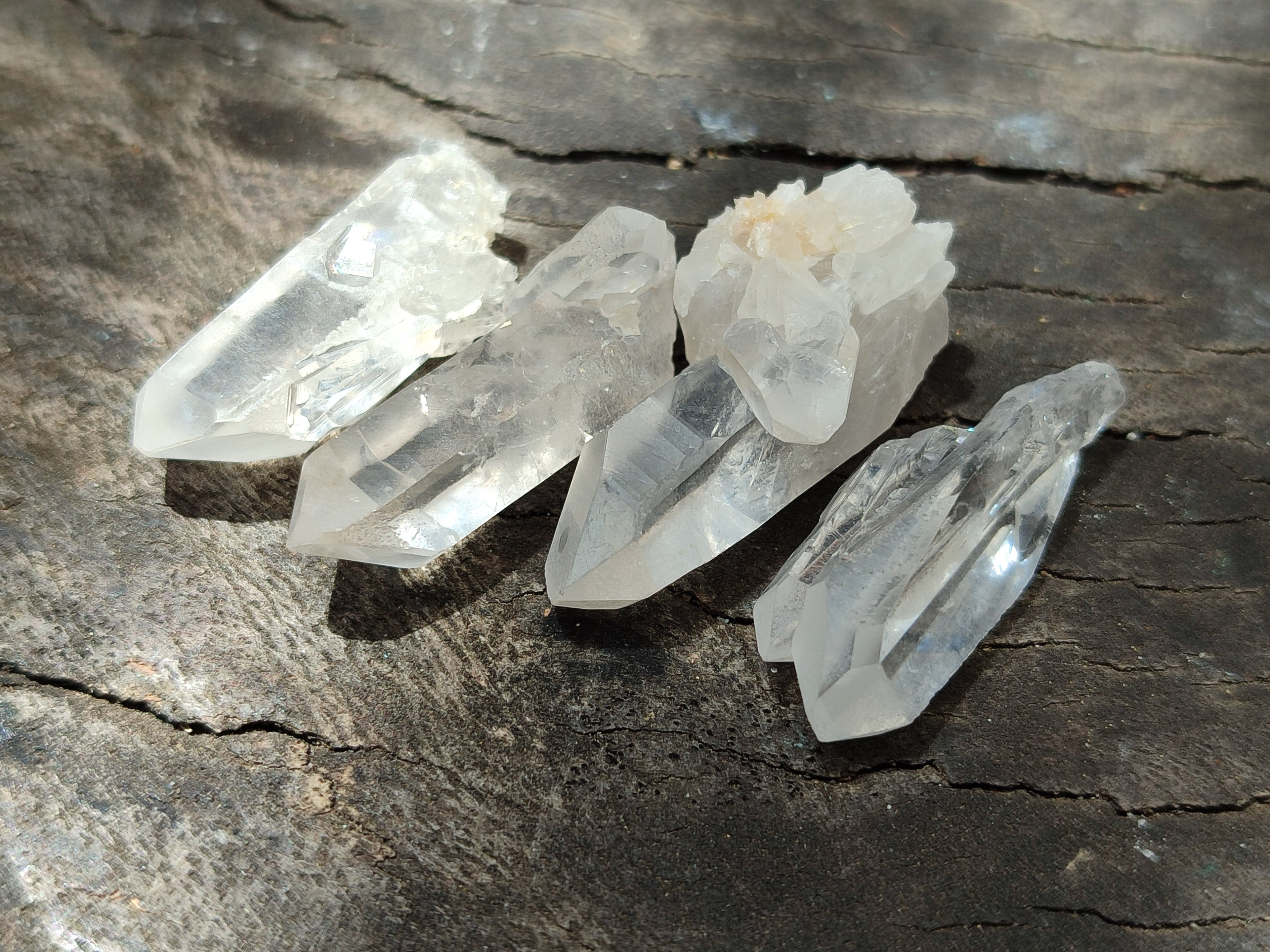 Natural Clear Quartz Crystals x 70 From Mpika, Zambia - Toprock Gemstones and Minerals 