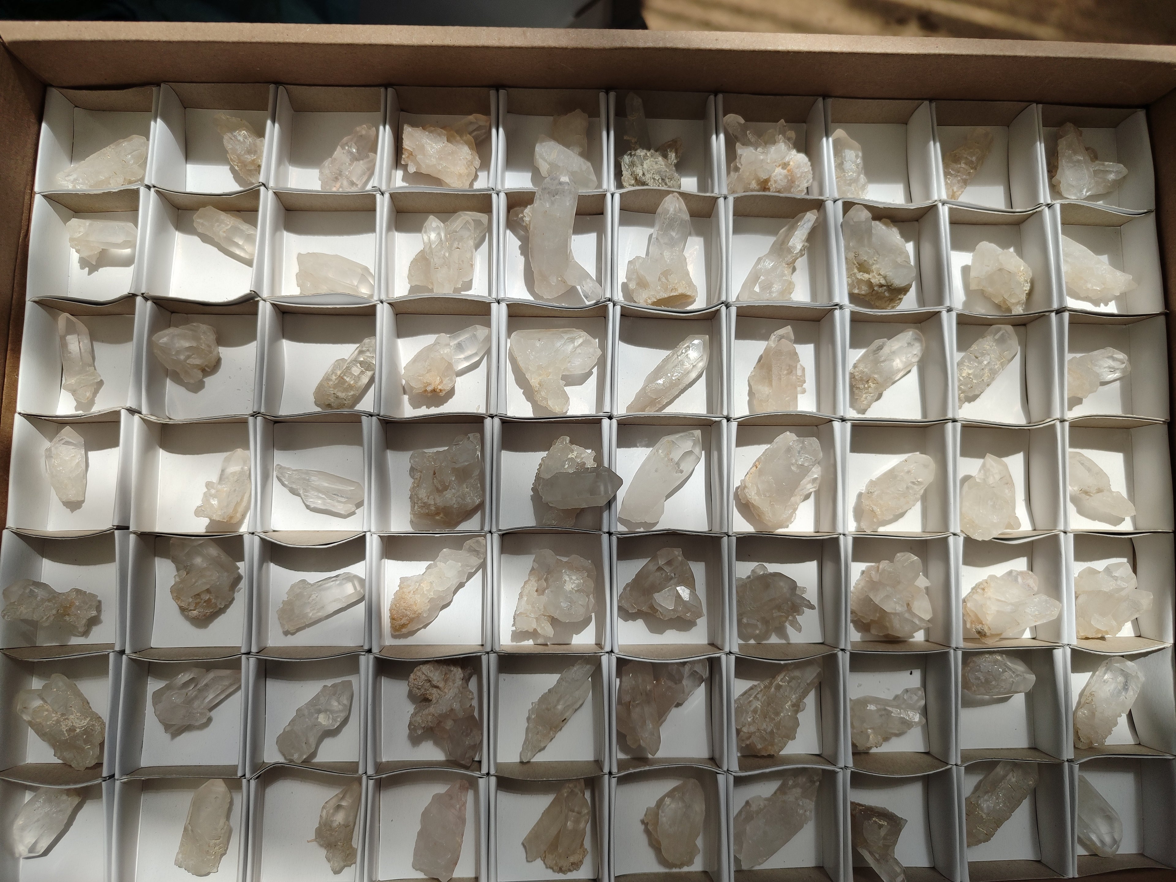 Natural Clear Quartz Crystals x 70 From Mpika, Zambia - Toprock Gemstones and Minerals 