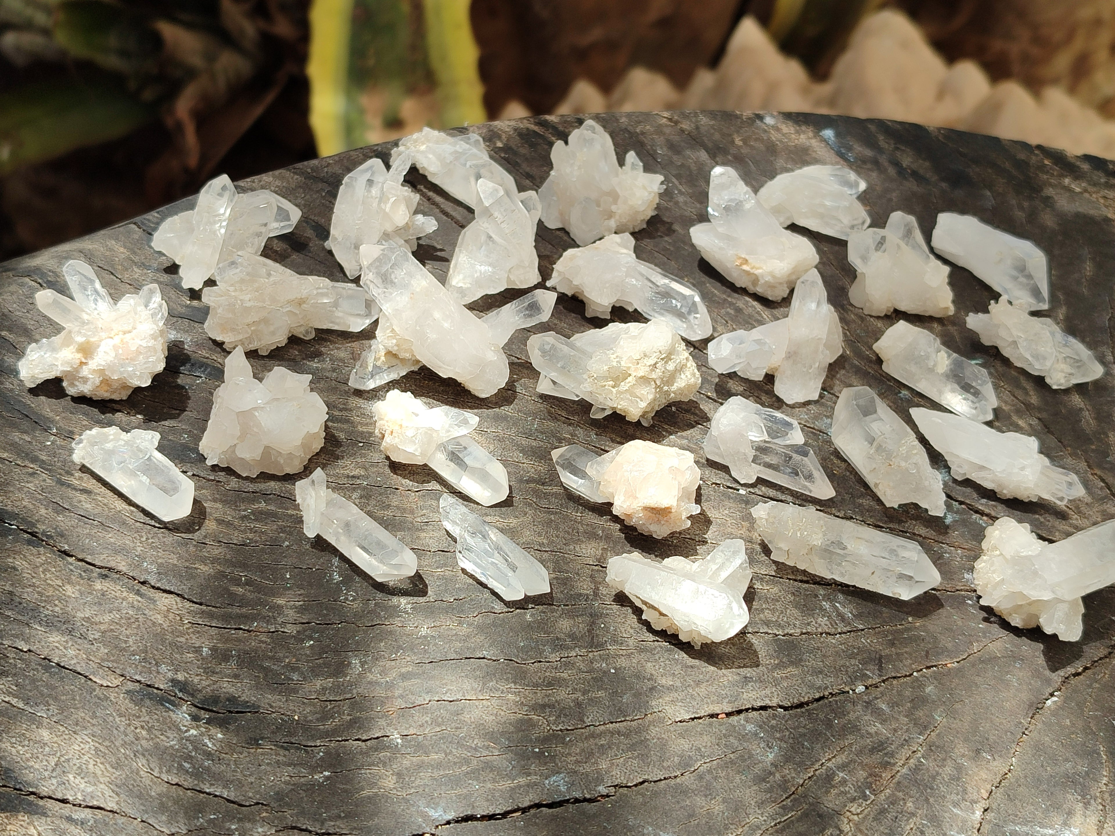 Natural Clear Quartz Crystals x 70 From Mpika, Zambia - Toprock Gemstones and Minerals 