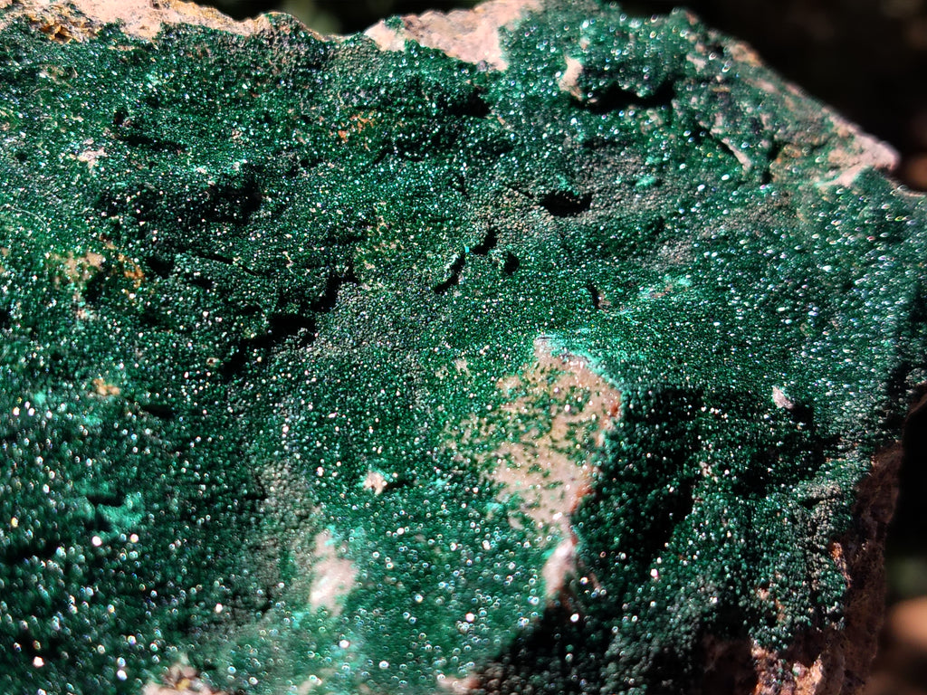 Natural Botryoidal Malachite Specimens x 2 From Tenke Fungurume, Congo - Toprock Gemstones and Minerals 