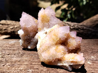 Natural Ametrine Spirit Quartz Clusters x 6 From Boekenhouthoek, South Africa