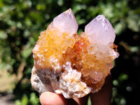 Natural Ametrine Spirit Quartz Clusters x 6 From Boekenhouthoek, South Africa