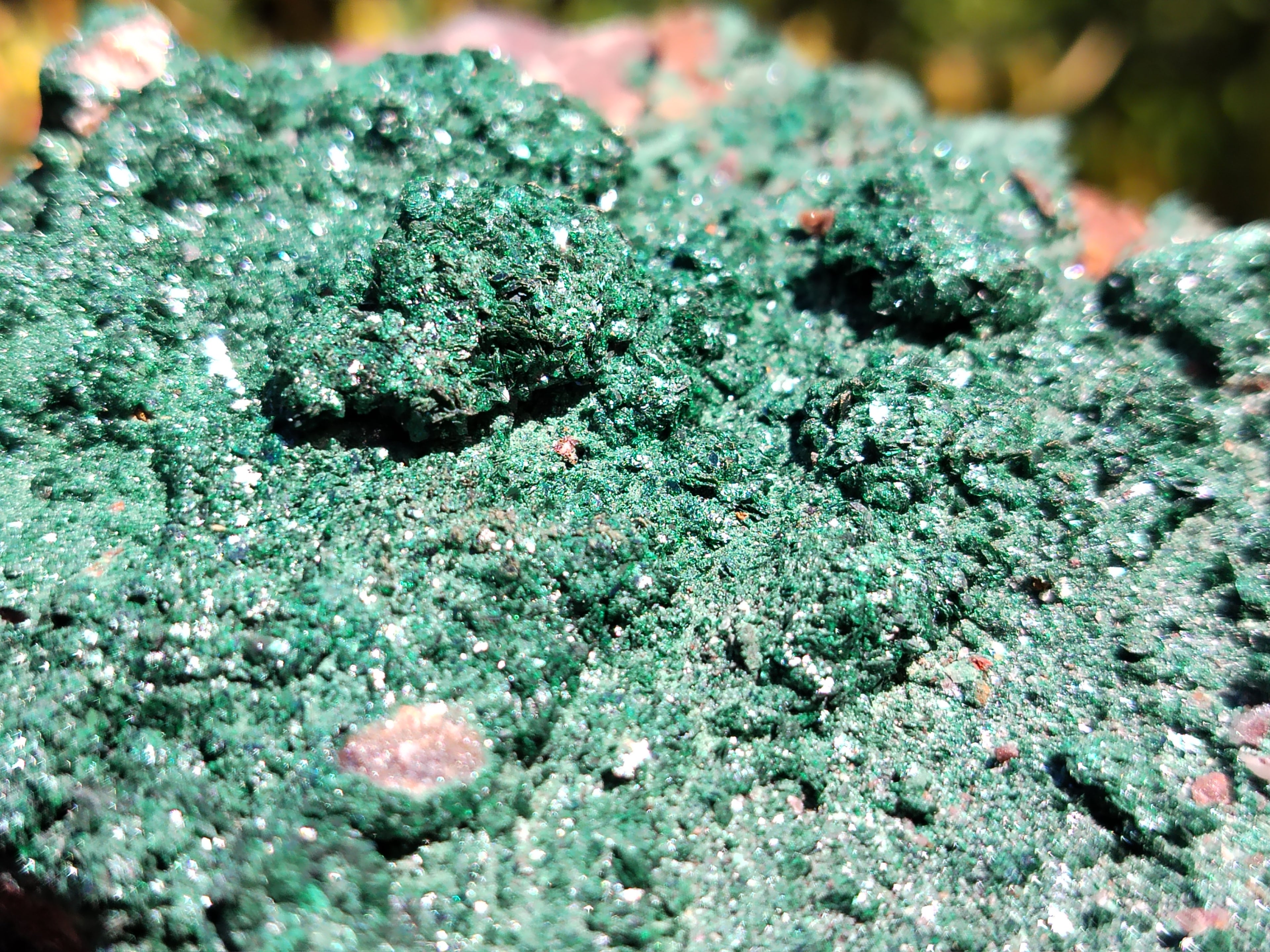 Natural Botryoidal Malachite Specimens x 2 From Tenke Fungurume, Congo - Toprock Gemstones and Minerals 