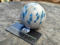 Polished Blue Spinel Spotted Quartz Spheres x 4 From Madagascar - Toprock Gemstones and Minerals 