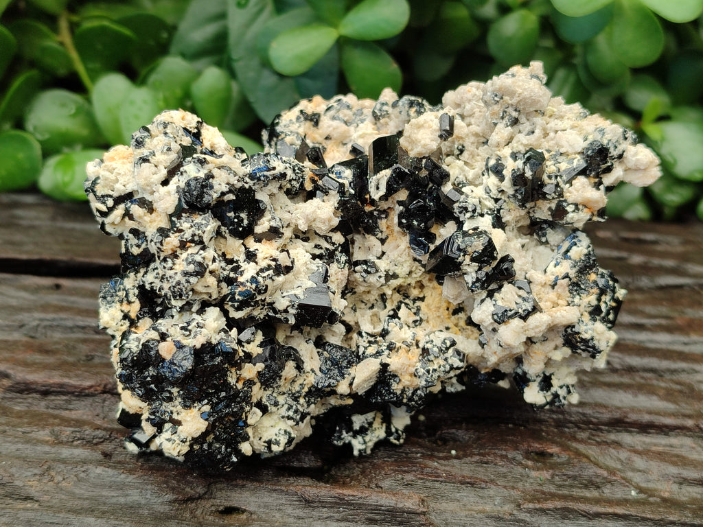 Natural Schorl Black Tourmaline Specimens x 2 From Erongo, Namibia - Toprock Gemstones and Minerals 