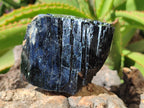 Natural Schorl Black Tourmaline Specimens x 2 From Erongo, Namibia - Toprock Gemstones and Minerals 