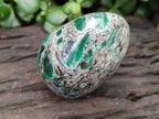 Polished Emerald Mica In Matrix Standing Free Forms x 4 From Mutoko, Zimbabwe - Toprock Gemstones and Minerals 