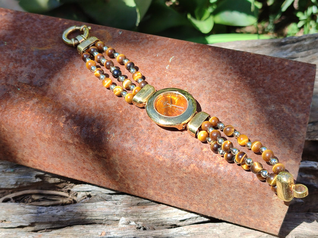 Hand Made Stone Wristwatches x 2 From Southern Africa - Toprock Gemstones and Minerals 