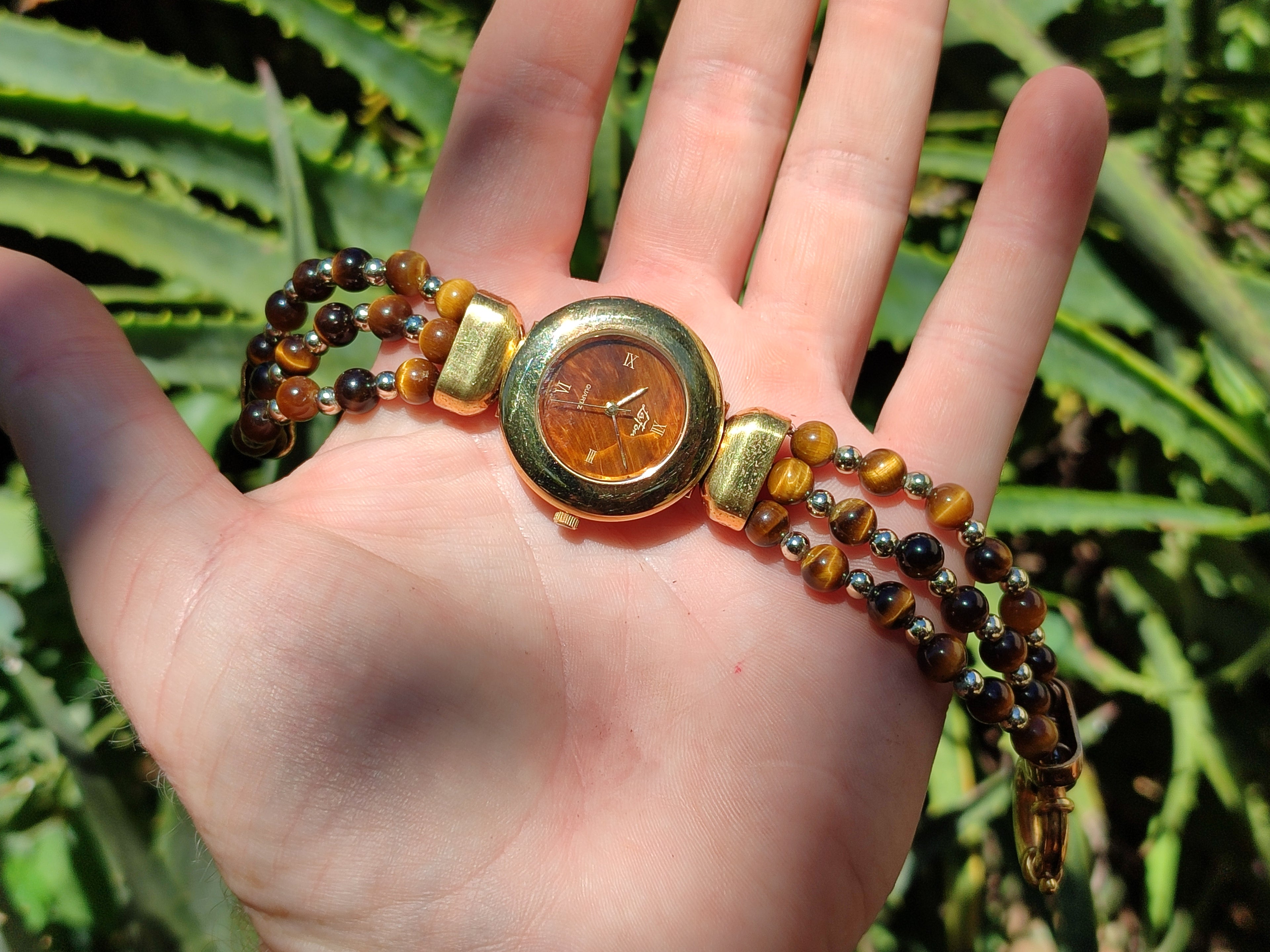Hand Made Stone Wristwatches x 2 From Southern Africa - Toprock Gemstones and Minerals 