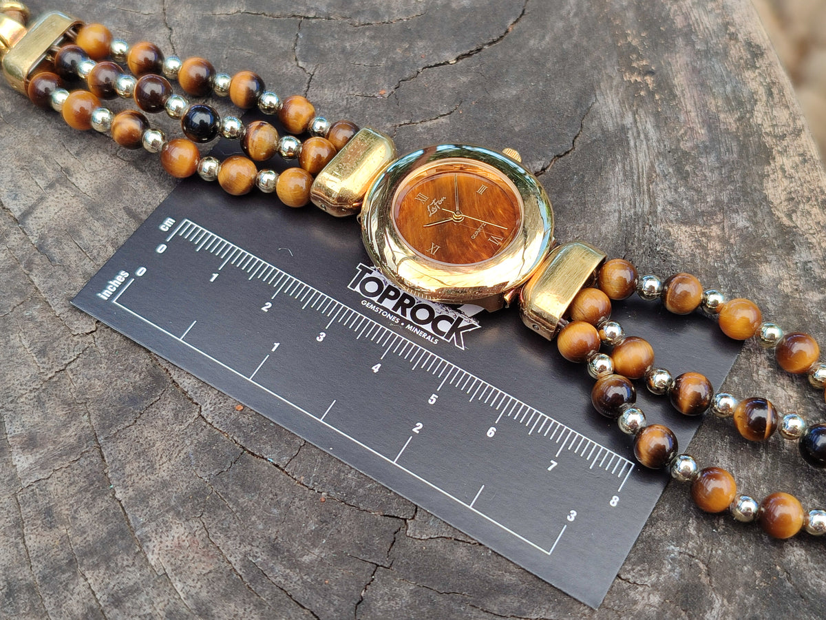 Hand Made Stone Wristwatches x 2 From Southern Africa - Toprock Gemstones and Minerals 