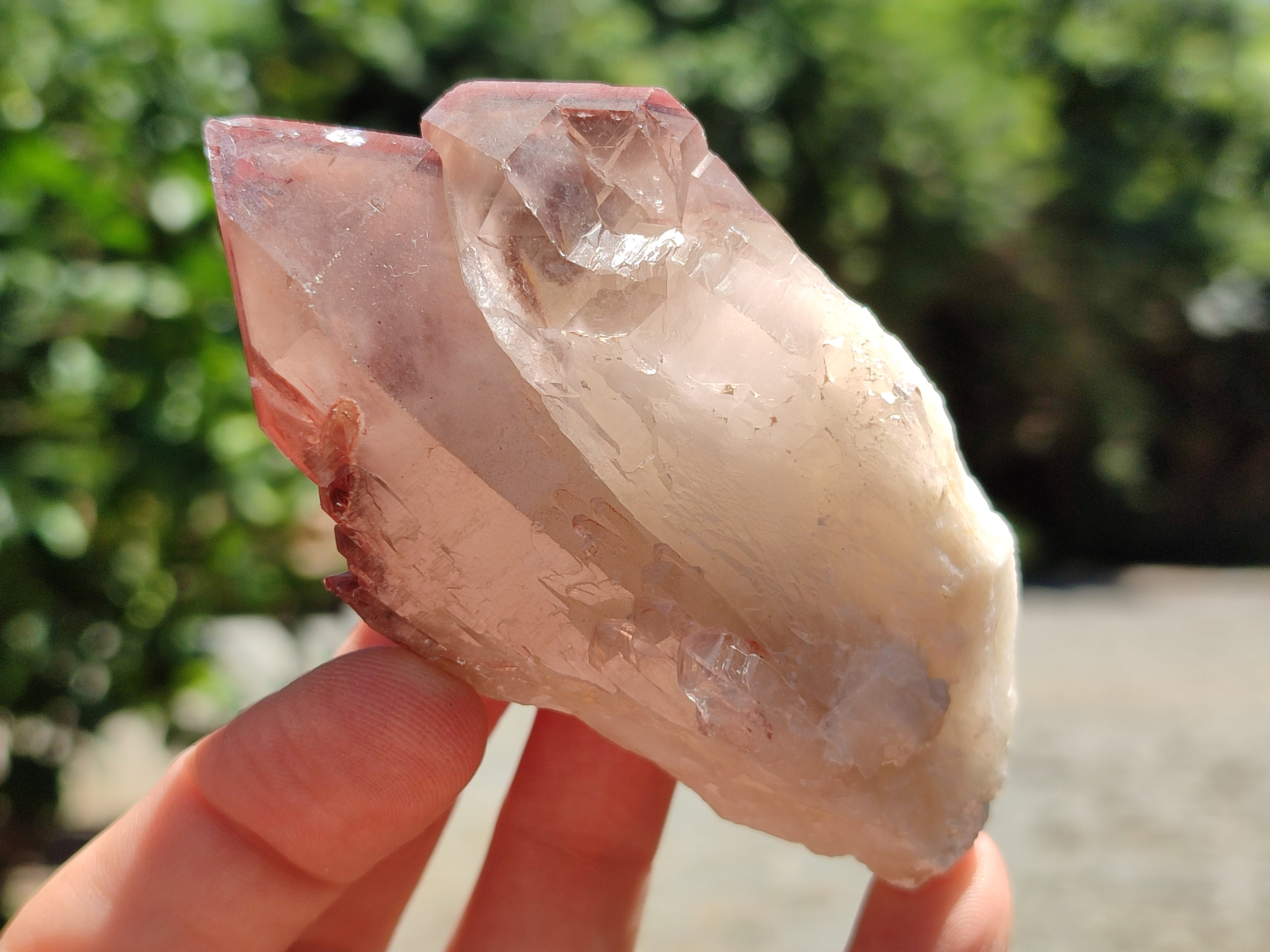 Natural Red Hematoid Quartz Clusters x 6 From Karoi, Zimbabwe - Toprock Gemstones and Minerals 