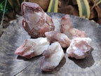 Natural Red Hematoid Quartz Clusters x 6 From Karoi, Zimbabwe - Toprock Gemstones and Minerals 