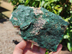Natural Botryoidal Malachite Specimens x 2 From Congo - Toprock Gemstones and Minerals 
